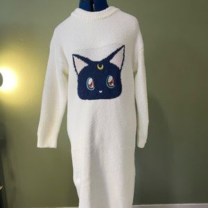 Cozy Long Robe Sailor Moon New With Tags Pullover